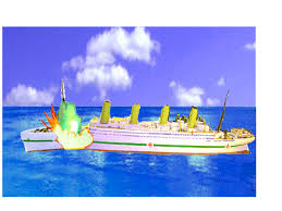 britannic explosion image