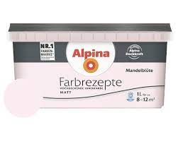 Alpina Wandfarbe Farbrezepte Mandelblute 1 L Bei Hornbach Kaufen