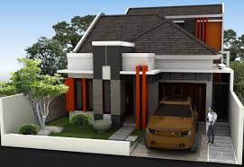 Desain garasi pada umumnya menyatu dengan bangunan utama rumah. Desain Rumah Minimalis Sederhana Lantai Satu Deagam Design