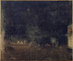 The gardens were popular as a place of amusement, offering concerts, dancing and, as in this painting, a nightly display of fireworks. Whistler Paintings Management Main Listing