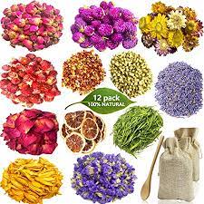 Dried lavender flowers for soap making. Amazon Com Dried Flowers For Soap Making 12 Pack Natural Dried Flowers And Herbs Kit For Resin Candle Making Bath Include Dried Lavender Rose Petals Rosebuds Jasmine Lemon Slice Gomphrena Globosa And More