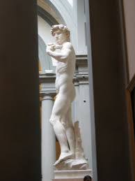 David is a masterpiece of renaissance sculpture, created in marble between 1501 and 1504 by the italian artist michelangelo. Michelangelo S David Correctly Oriented