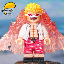 ↑ one piece manga and anime — vol. Mangabrick One Piece Donquixote Doflamingo Printed On Lego Minifigure