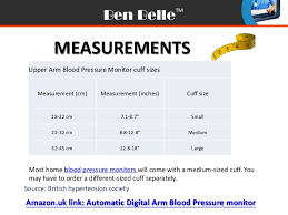 How To Choose Cuff And Positioning The Cuff For Home Blood