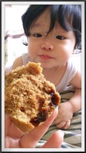 麻麻的艾寶樂園- **超美味黑糖桂圓糕** (適合會咀嚼的大寶寶) 中午煮了莧菜吻仔魚粥給艾寶吃後......