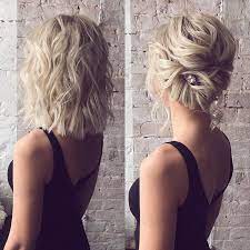 Chic And Stylish Wedding Hairstyles For Short Hairs Short Wedding Hair Medium Length Hair Styles Hair Styles