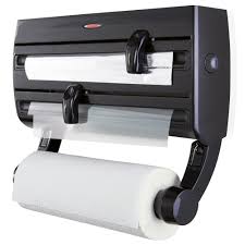 Derouleur Mural Sopalin Film Alimentaire Essuie Tout Aluminium Porte Rouleau Derouleur Rangement Cuisine Sopalin