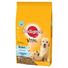 pedigree puppy medium complete dry dog food with chicken and