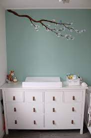 hemnes ladekast als commode met leren bandjes blijmee commode babykamer babykamer inspiratie babykamer jungle