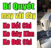 Bí quyết chỉnh máy may vải dày #nganhmaymac