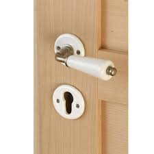 Poignee Et Fonction Sur Rosace Porcelaine Porcelaine Trou De Cylindre Cylindre Rosace Poignee De Porte