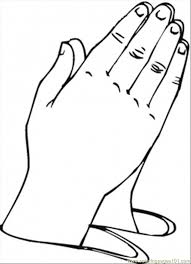 Bring us back to faithful church attendance and private meditation on your word. Printable Praying Hands Coloring Home
