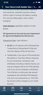 I've been using almost 2 years, i've put a few bills on autopay and pay in full monthly like a debit transaction. Looks Like Cash Advances Are Coming To The Credit Builder Card Effective 4 7 Chimebank