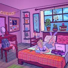 Online shopping for arts, crafts & sewing from a great selection of drawing media, drawing & lettering aids, art sets, rubbing plates & supplies, light boxes & more at everyday low prices. Sketches Easy Bedroom Drawing Bedroom Illustration Anime Room