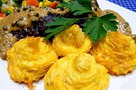 Herzoginkartoffeln Von Mathias56 Chefkoch Rezept Herzoginkartoffeln Herzoginkartoffeln Rezept Lebensmittel Essen