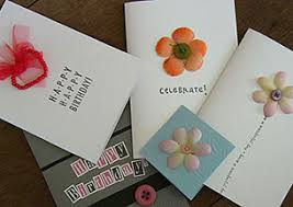 Then i made the cards shown above. Handmade Birthday Cards