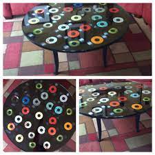 We are coffee roasters and fans of vinyl. Vinyl Records Coffee Table 45s With Glass Top Vinyl Record Crafts Records Diy Vinyl Records Diy