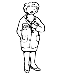 You will need a pdf reader to view these files. Female Doctor In Community Helpers Coloring Page Netart