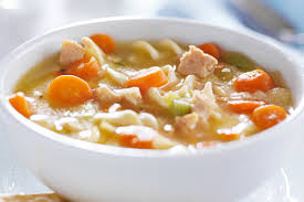 The secret to good chicken noodle soup is to make the broth from scratch using chicken with skin and bones. Chicken Noodle Soup Myplate