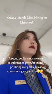 Okada Manila Hiring Event Details and Requirements