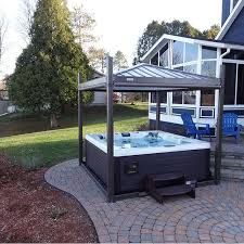 Couvercle De Spa Et Gazebo Covana Oasis Hot Tub Cover Tub Cover Hot Tub