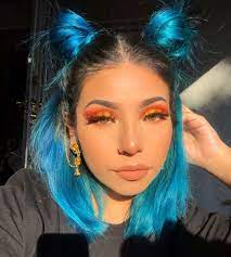 On Instagram Products Used Plugs From Gorgeplugs Use Code Kreepyyy For 20 Off Arcticfox Split Dyed Hair Aesthetic Hair Dyed Hair