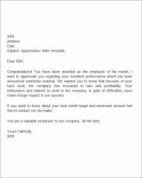 Letters Of Appreciation Template Best Of Free 27 Sample Thank You Letters For Appreciation I Appreciation Letter Employee Recognition Quotes Recognition Quotes