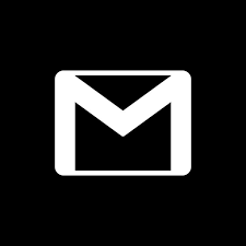 Gmail Black Icon Black And White Theme Black App App Icon
