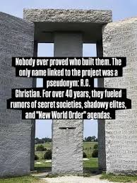 The story of the Georgia Guidestones…..