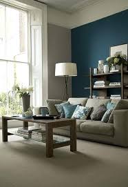 Teal Living Room Ideas Grey Wall With One Accent Add More Colourful Hippy Touches Nice B Living Room Grey Living Room Color Schemes Accent Walls In Living Room