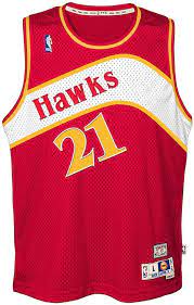 The nike hawks jersey comes in association, icon and statement styles, so practice in official on court atlanta designs. Amazon Com Dominique Wilkins Atlanta Hawks Red Youth Nba Hardwood Classics Swingman Jersey Small 8 Clothing