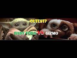 Baby Yoda Vs Gizmo Battle Of The Cutest Youtube