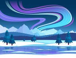 Check spelling or type a new query. Free Vector Northern Lights Illustration