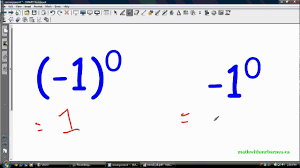 Zero Exponent Law Youtube