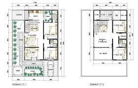 Unsur geometris ini memang sangat mudah di terima, karena kesan ini. Gambar Denah Rumah Minimalis 2 Lantai Gambar Desain Model Rumah Minimalis