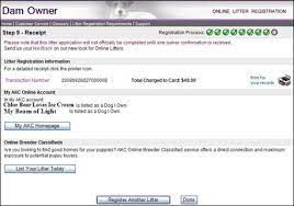 To register puppies with an aca dad and an akc mom, you will need both sets of registrations. American Kennel Club Online Litter Registration