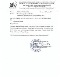Gedung serba guna desa pucuk harum acara : Contoh Surat Undangan Rapat Tentang Hut Ri Download Kumpulan Gambar