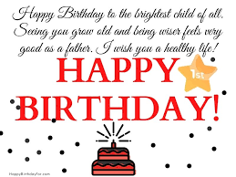 See more ideas about birthday quotes, sons birthday, son quotes. 1st Birthday Wishes For Son Awesome Messages With Images