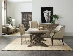 In., the table can fit two comfortably or four in a pinch for some drinks under the sun. Hooker Furniture Dining Room La Grange Le Vieux Pedestal Dining Table Base 6960 75200b 87
