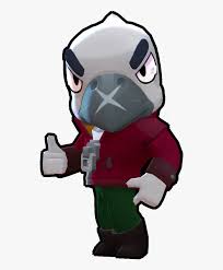 Crow is a legendary brawler unlocked in boxes. White Crow Brawl Stars Hd Png Download Transparent Png Image Pngitem