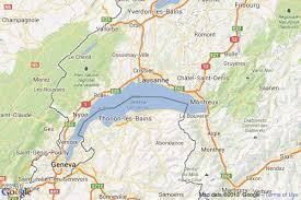 One of the ski regions, just about borders onto switzerland. Cities And Towns On Lake Geneva In Switzerland France