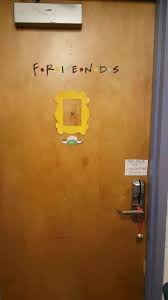 Simple Friends Dorm Door Decoration Dorm Room Doors Room Door Decorations Dorm Door Decorations