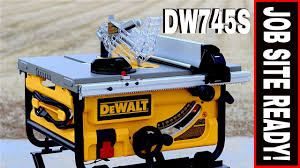 Amazing Dewalt Table Saw Model Dw745s Tool Review Tuesday In 2020 Table Saw Safety Dewalt Table Saw Accessories