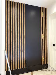 The slatwall system has several advantages over other options, like pegboard. How To Build A Slat Wall