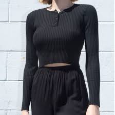 Brandy melville gray knit long sleeve shirt top os one sizetop rated seller. Brandy Melville Grey Delilah Knit Top Knit Top Brandy Melville Tops
