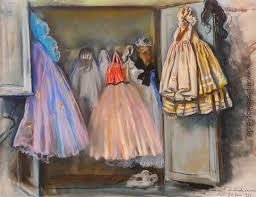 Owner of the upcycled cashmere business inside out by irina. Closet Von Ballerina Irina Baranova Di Zinaida Serebriakova Von Zinaida Serebriakova Olgemalde Reproduktion