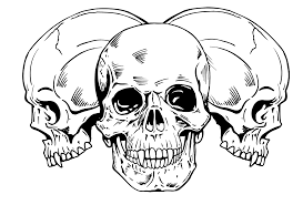 You can switch colours and mix new cool textures to make every face different. Easy Skull Tattoo Stencil Novocom Top
