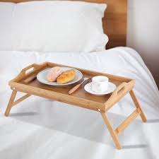 Breakfast Desk Fosa Portable Bamboo Wood Bed Tray Breakfast Laptop Desk Tea Food Serving Table Folding Leg Walmart Com Bed Tray Serving Table Wood Beds