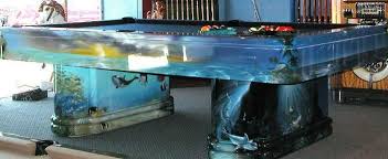 Fish Tank Pool Table Pool Table Custom Pool Tables Coffee Table Design