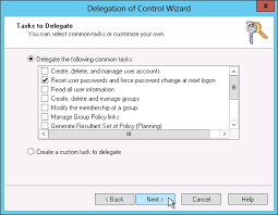 Consider creating a separate account for the user to assign these enhanced . Active Directory Delegated Permissions View Remove Heelpbook